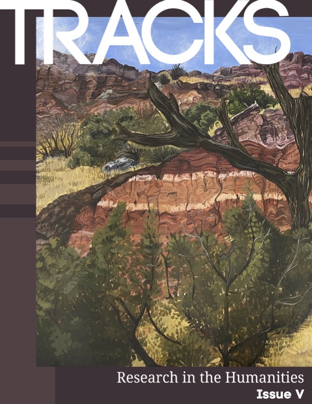 Cover image Kara Speedy painting of Palo Duro Canyon